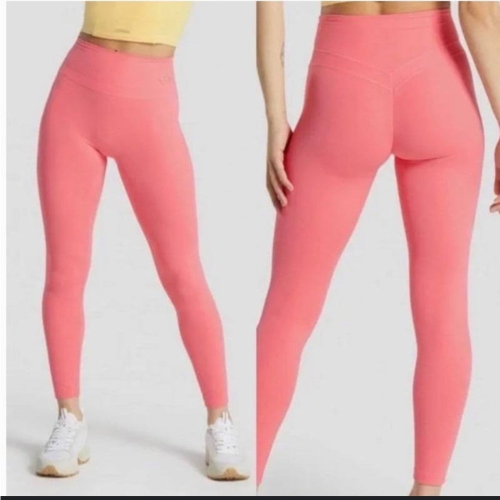 Gymshark x Whitney Simmons pink Leggings- Size small